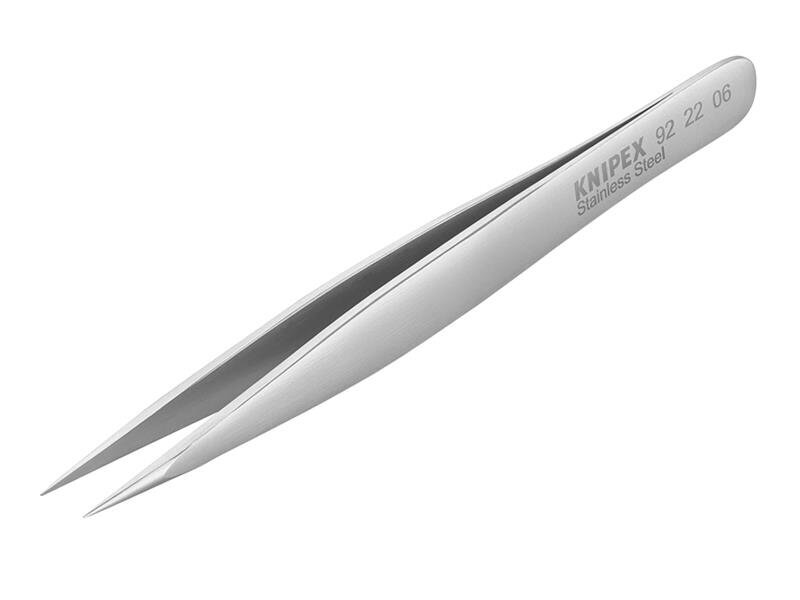 KNIPEX 92 22 06 Stainless Steel Universal Needle Point Tweezers 120mm