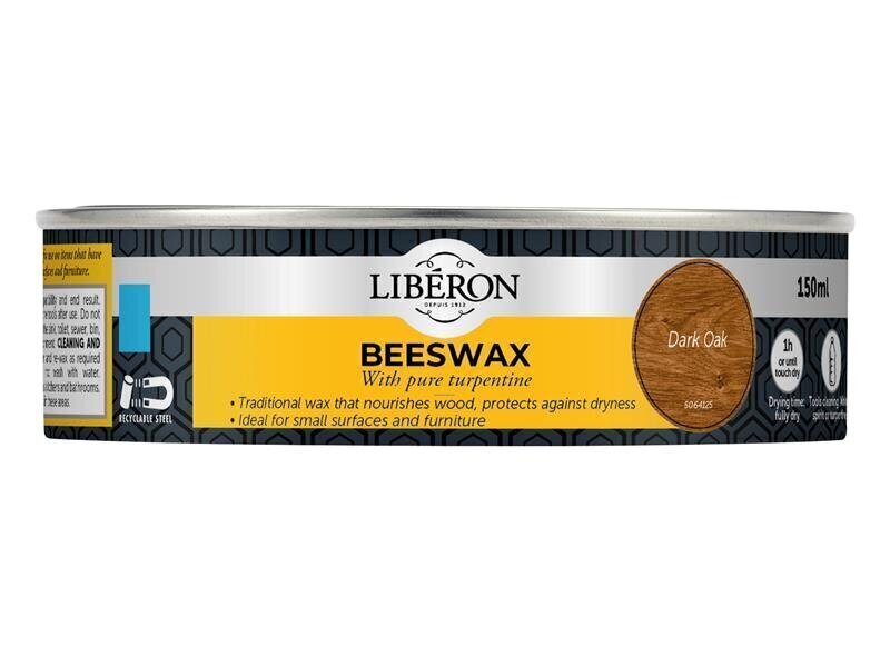 Liberon Beeswax Paste Dark 150ml