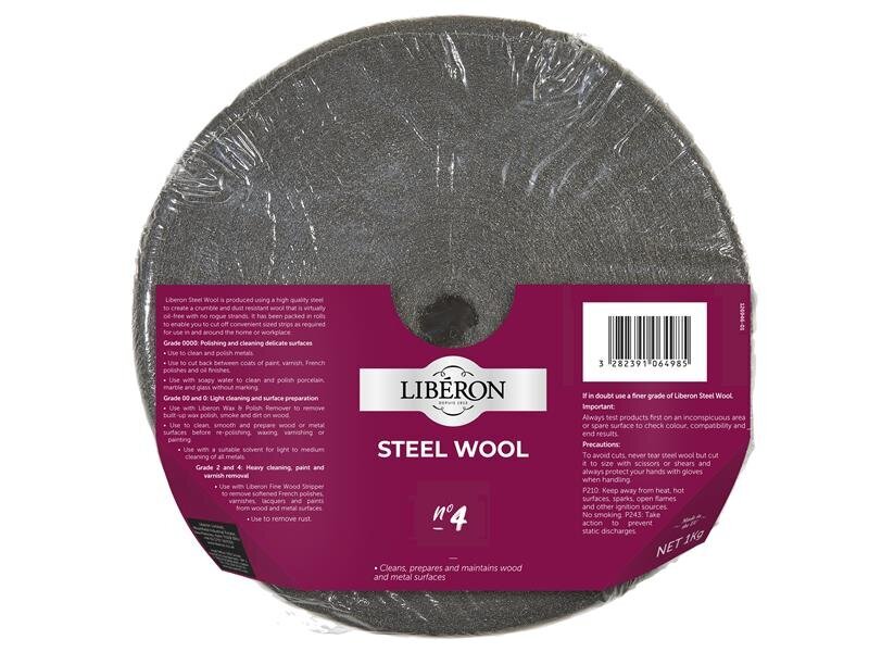 Liberon Steel Wool Grade 4 1kg