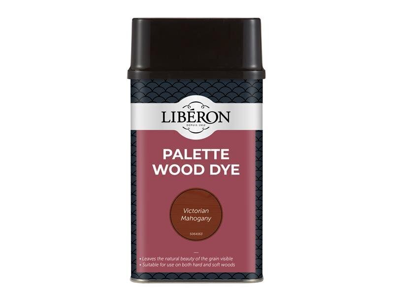 Liberon Palette Wood Dye Victoria Mahogany 500ml