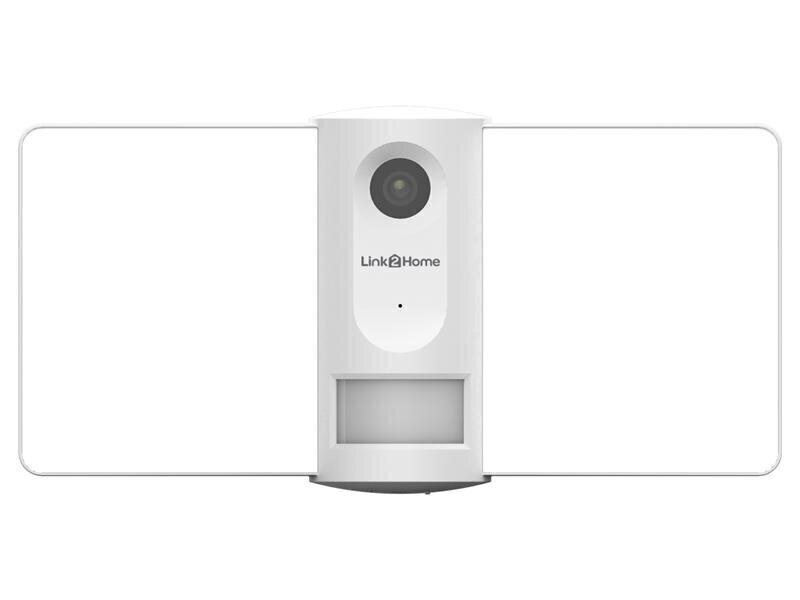 Link2Home Outdoor Smart Floodlight Camera 2K 4MP White