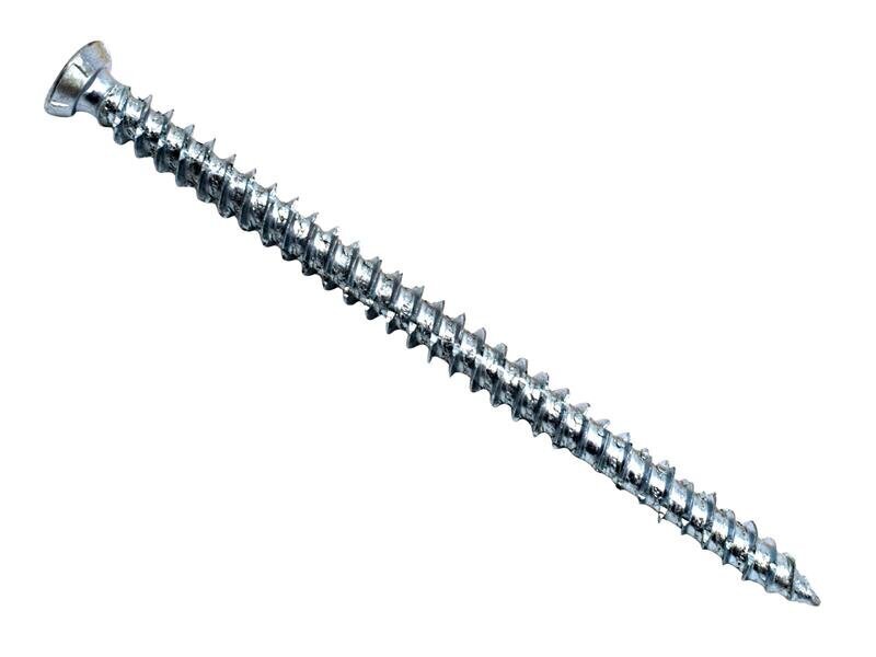 MASONMATE Self Tapping Concrete Frame Screw 7.5 x 112mm (100)