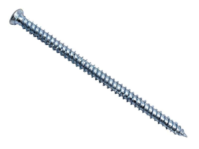 MASONMATE Self Tapping Concrete Frame Screw 7.5 x 120mm (100)