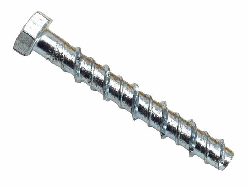 MASONMATE Hex Concrete Screwbolt M6 x 50mm (100)