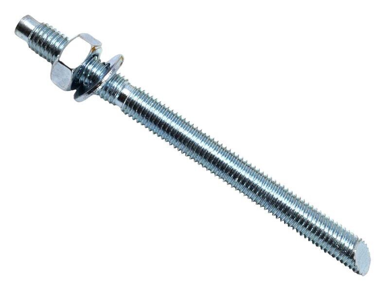 MASONMATE Zinc Plated Stud M10 x 130mm (10)