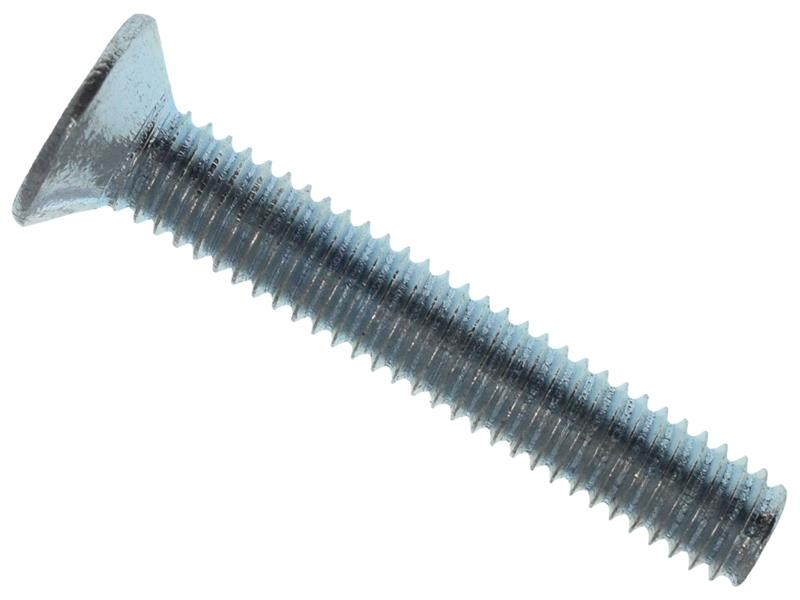 METALMATE Machine Screw Pozi Compatible CSK ZP M4 x 16mm Box 50