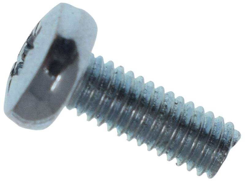 METALMATE Machine Screw Pozi Compatible Pan Head ZP M3 x 8mm Box 50
