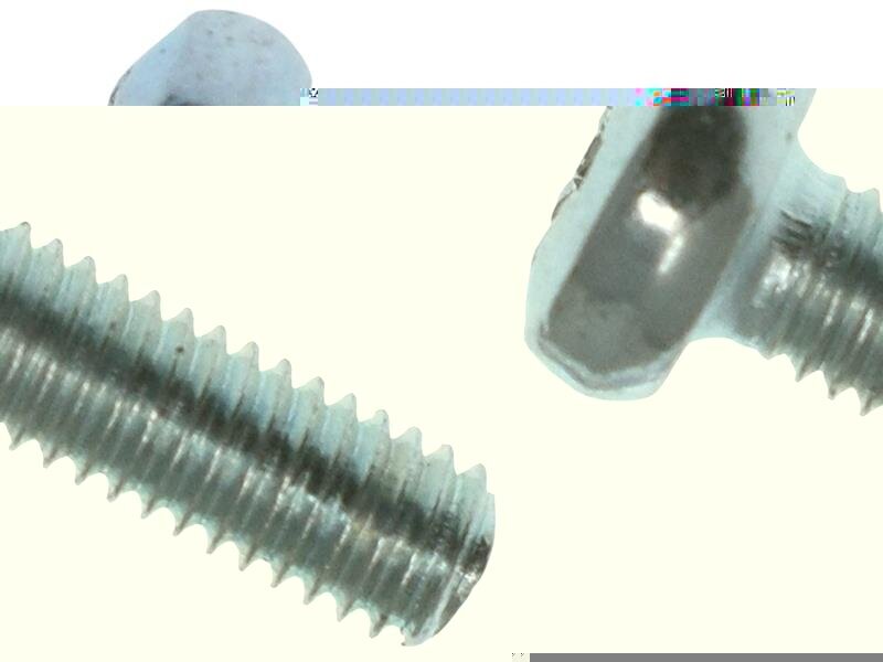 METALMATE Machine Screw Pozi Compatible Pan Head ZP M3 x 10mm Box 50