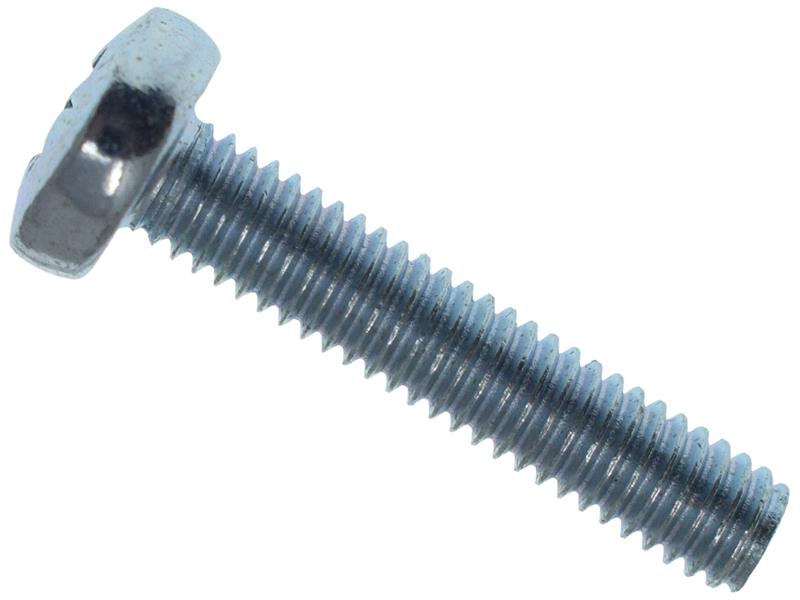METALMATE Machine Screw Pozi Compatible Pan Head ZP M3 x 25mm Box 50