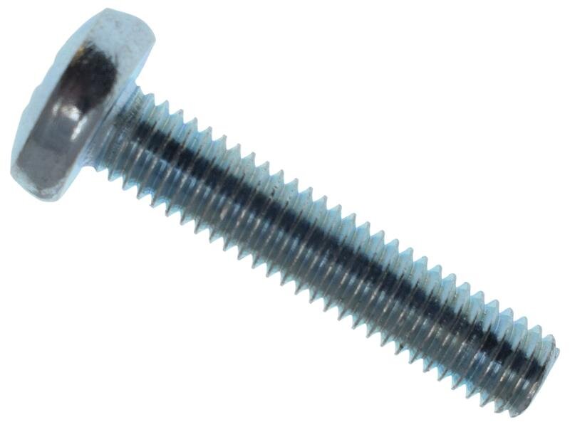 METALMATE Machine Screw Pozi Compatible Pan Head ZP M5 x 20mm Box 25