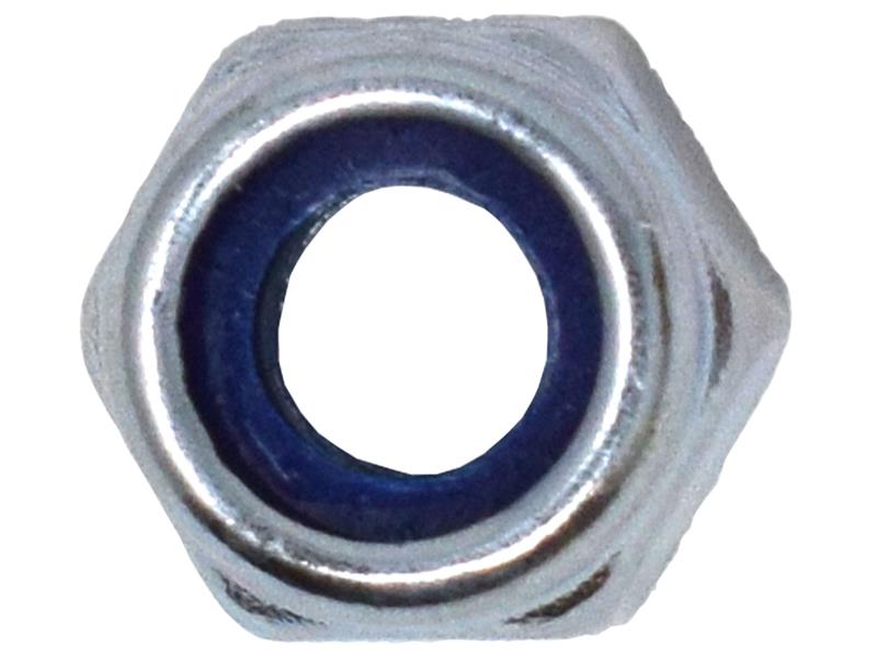 METALMATE Type P Nylon Insert Nut ZP M4 (Box 100)