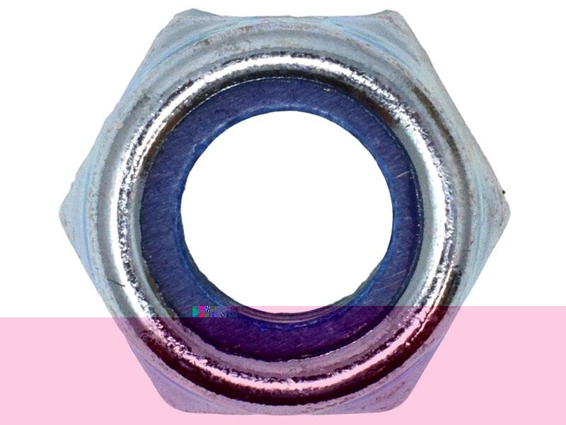 METALMATE Type P Nylon Insert Nut ZP M12 (Box 50)