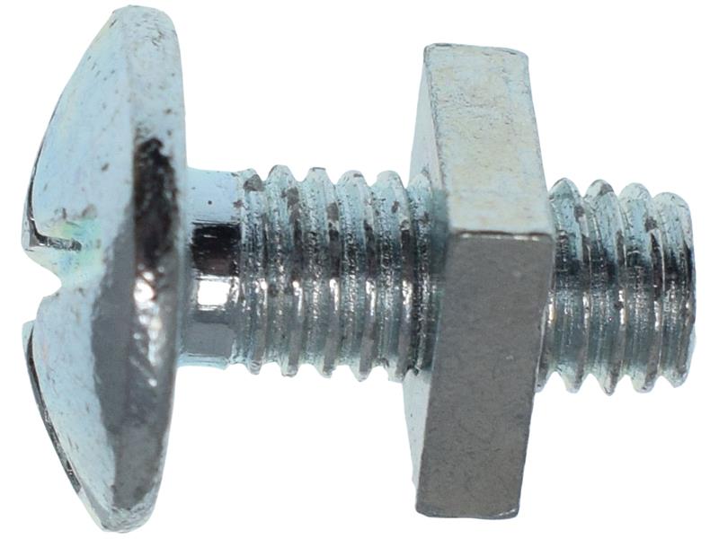 METALMATE Roofing Bolt Nut ZP M5 x 12mm (Box 50)