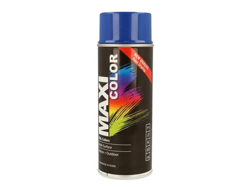 MAXICOLOR MaxiColor Spray Gloss Ultra Marine Blue RAL5002 400ml