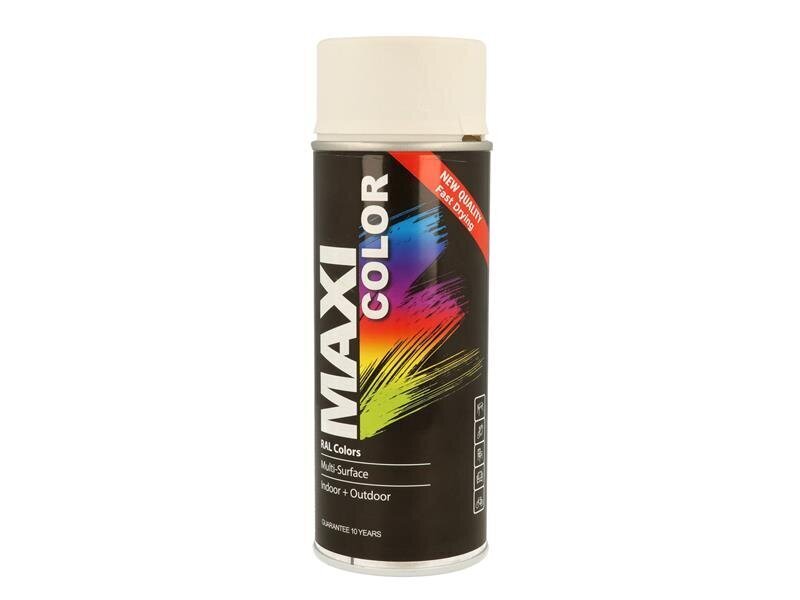MAXICOLOR MaxiColor Spray Matt White RAL9010 400ml
