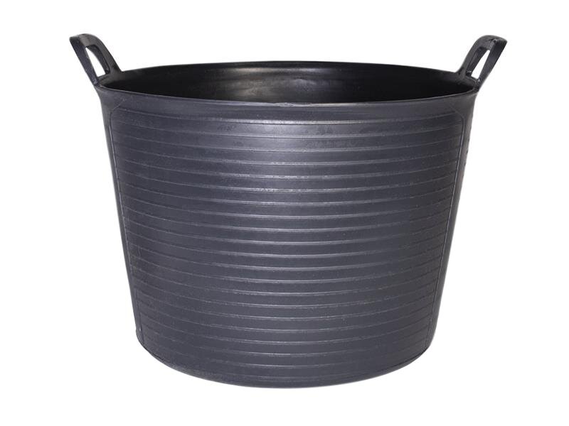 RUBI TILING TOOLS N. 3 FLEXTUB Plastic Tub Black 40 litre