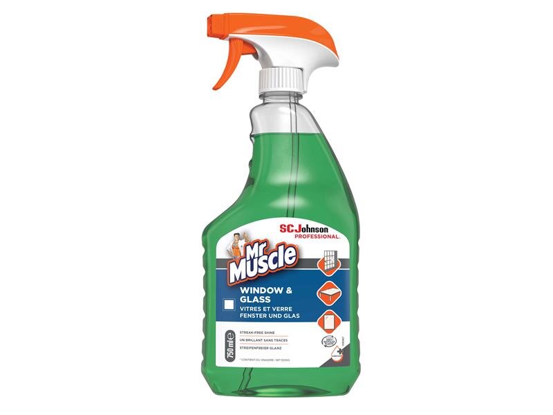 SC Johnson Professional Mr Muscle Window  Glass Cleaner 750ml