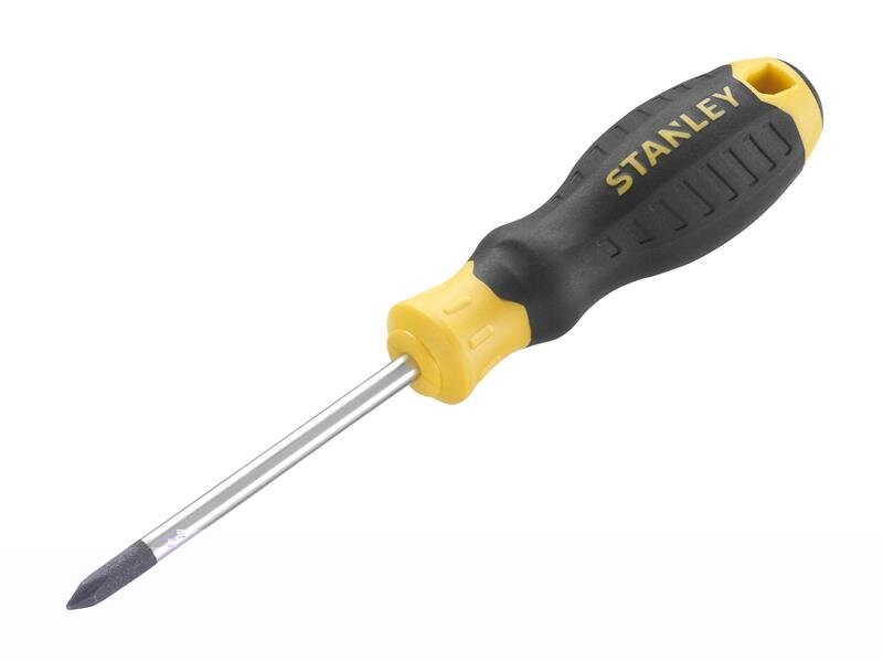 STANLEY Hand Tools CUSHION GRIP Screwdriver Phillips Tip PH1 x 75mm