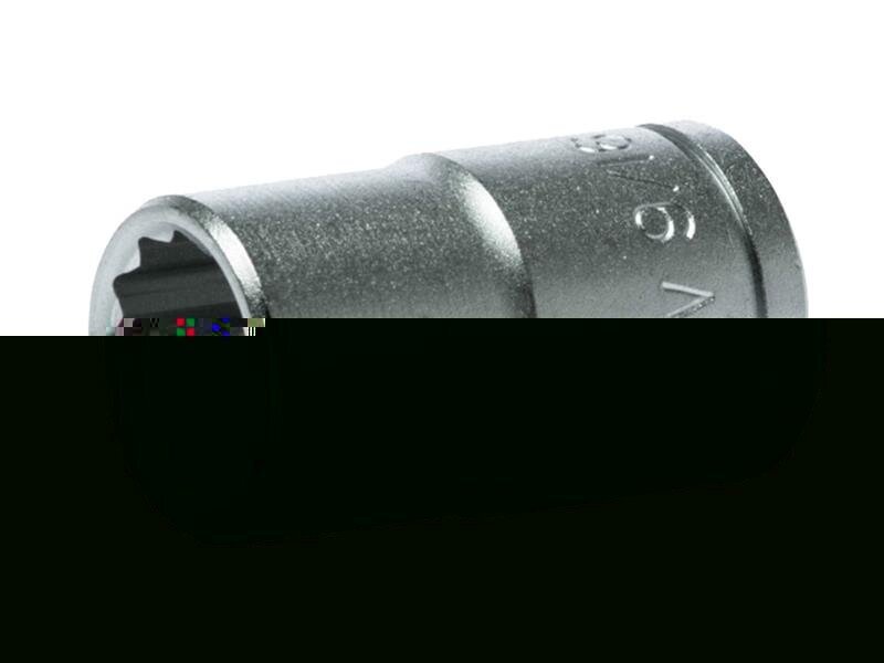 Teng Bi-Hexagon Socket 12-Point Regular A/F 1/2in Drive 9/16in