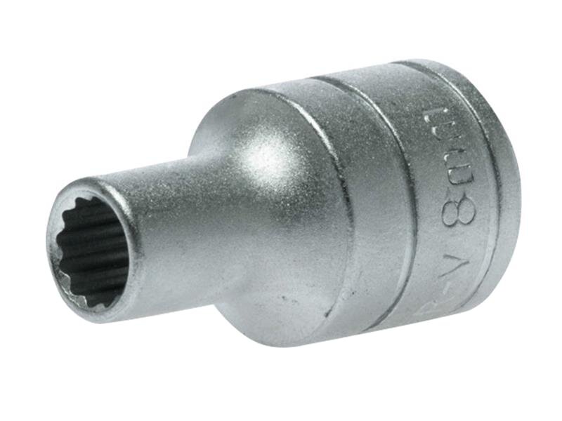 Teng Bi-Hexagon Socket 12-Point 1/2in Drive 8mm