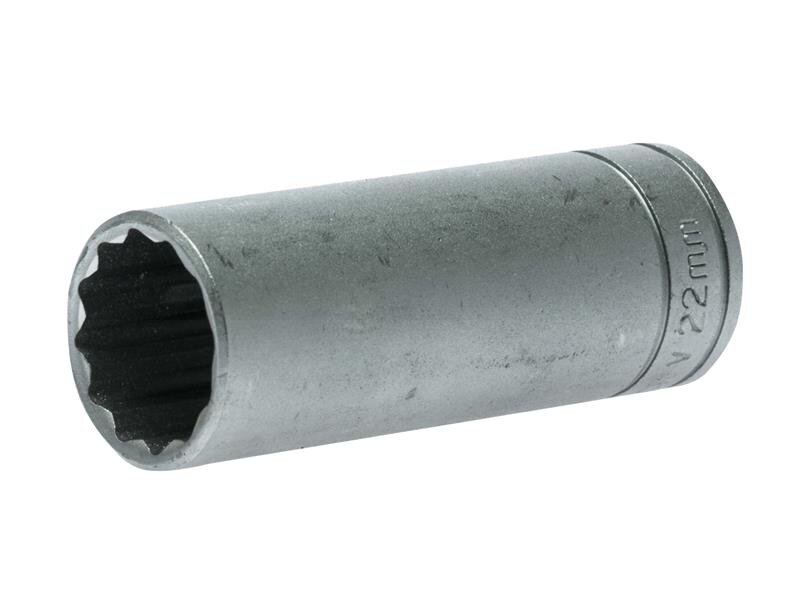 Teng Bi-Hexagon Socket Deep 12-Point 1/2in Drive 22mm