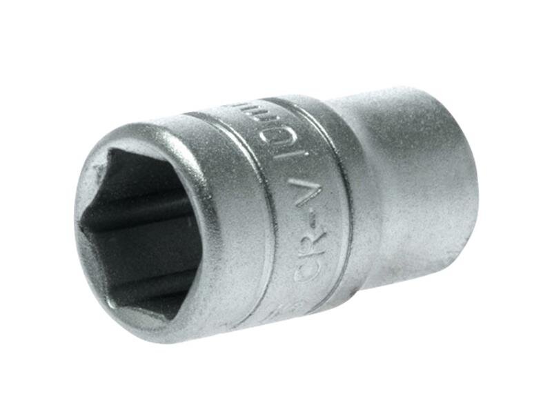 Teng Hexagon Socket 6 Point Regular 1/4in Drive 10mm