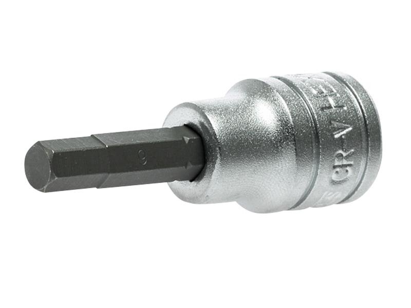 Teng S2 Hex Socket Bit 3/8in Drive 6mm
