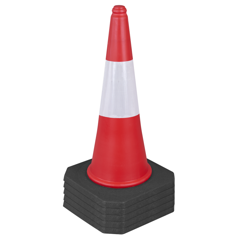 Sealey TFC05 Traffic Cone 75cm - Pack of 5
