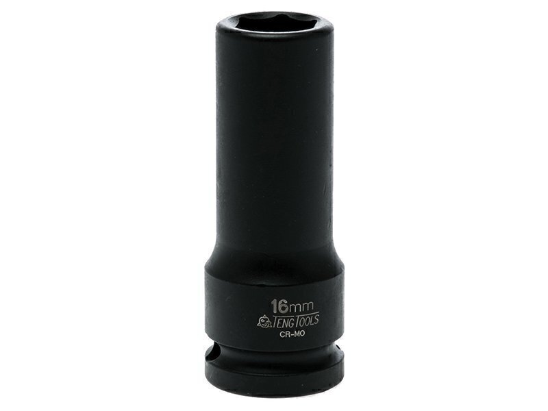 Teng Deep Impact Socket Hexagon 6-Point 1/2in Drive 16mm