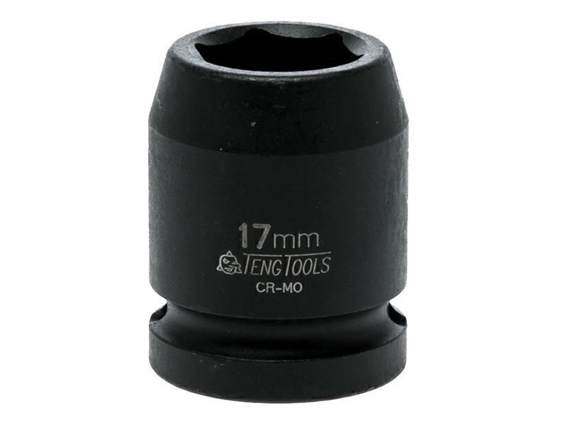 Teng Impact Socket Hexagon 6-Point 1/2in Drive 17mm