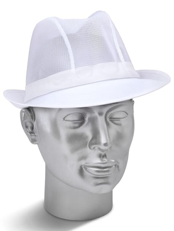 Trilby Hat White S