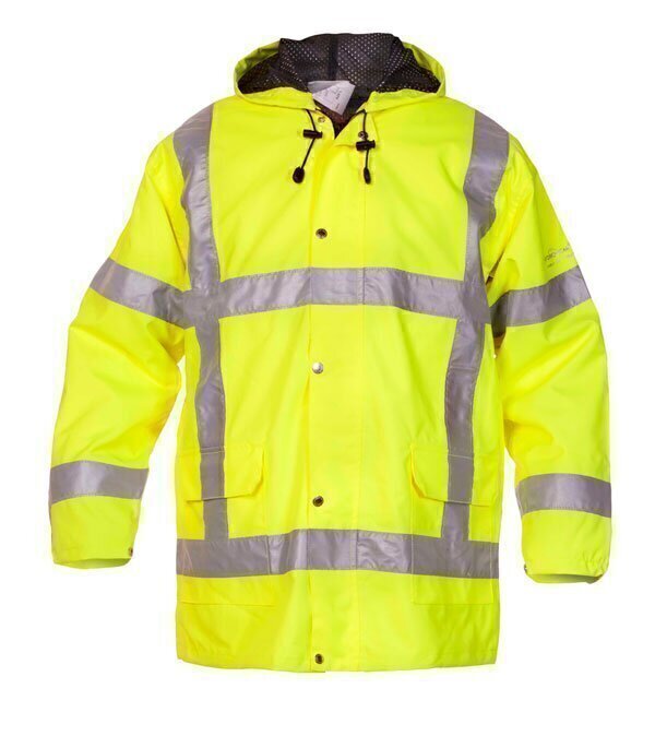 Uitdam SNS High Visibility Waterproof Jacket Saturn Yellow 2XL