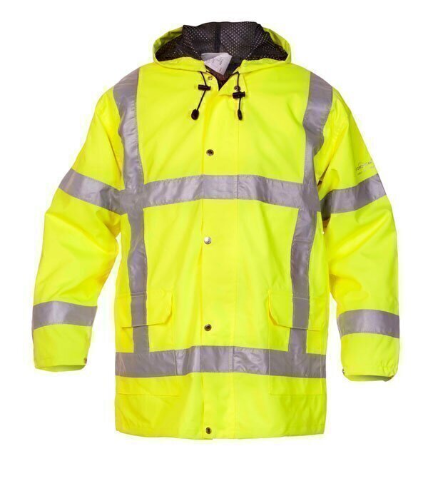 Uitdam SNS High Visibility Waterproof Jacket Saturn Yellow L