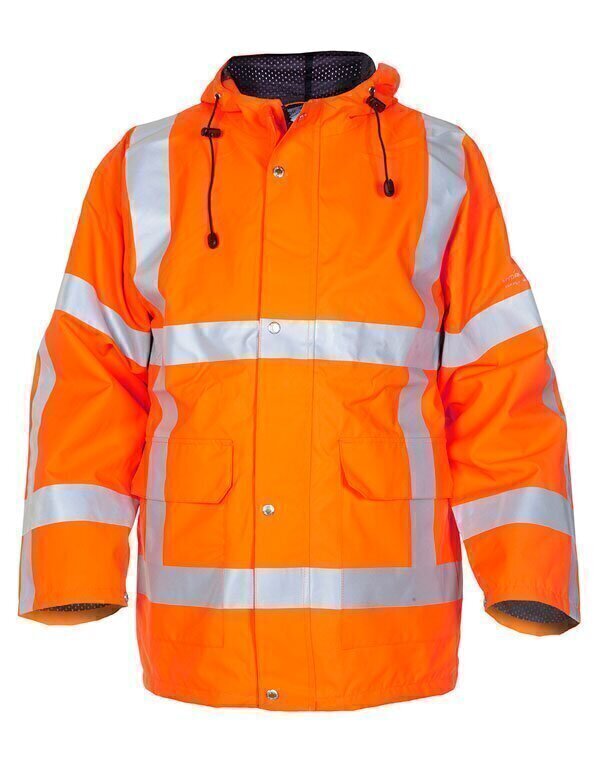 Uithoorn SNS High Visibility Waterproof Parka Orange L