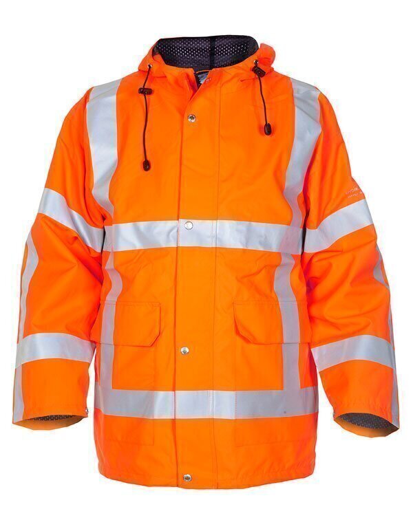 Uithoorn SNS High Visibility Waterproof Parka Orange XL