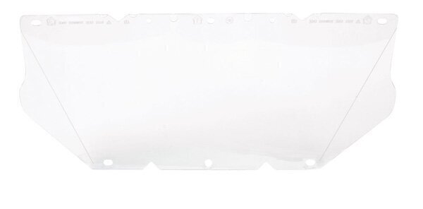 V-Gard General Purpose Pc Sheet Visor Chinguard Compat Clear 