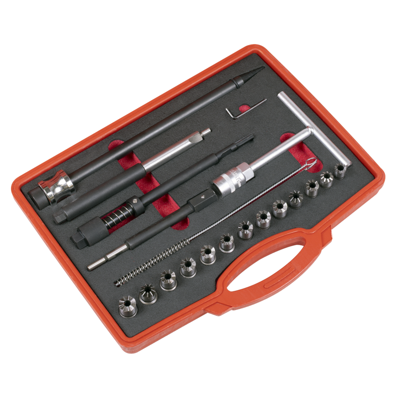 Sealey VS2070 Diesel Injector Seat Cutter Set 21pc