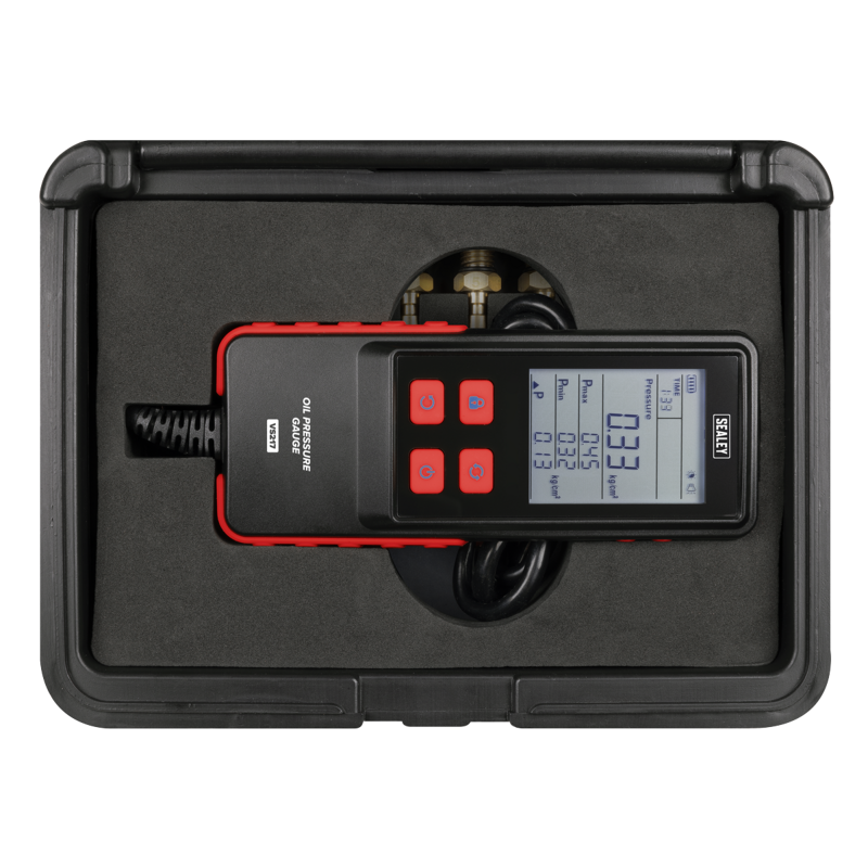 Sealey VS217 Digital Oil Pressure Test Kit 18pc