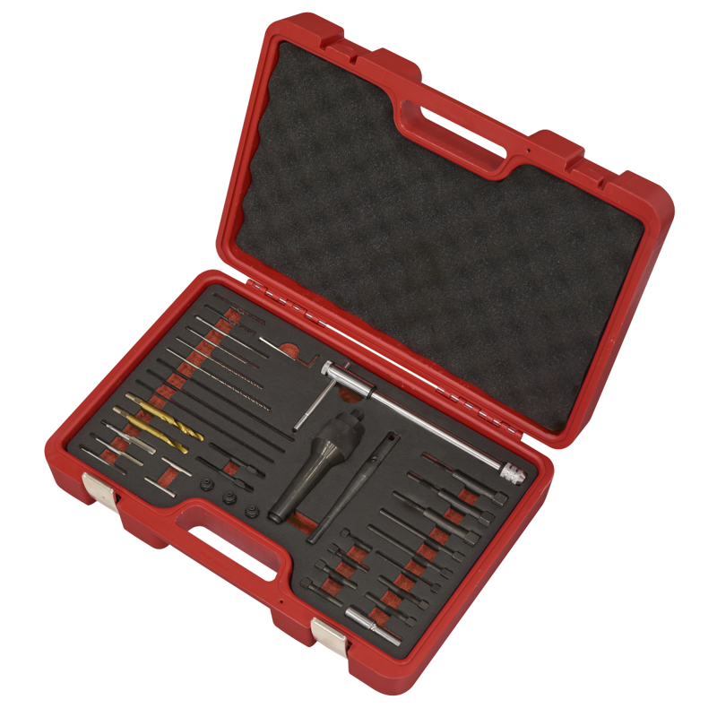 Sealey VS3156 Damaged Glow Plug Heater Element Removal Set 8 10mm