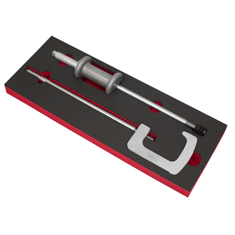 Sealey VS3817 Slide Hammer  G-Hook Set 3pc