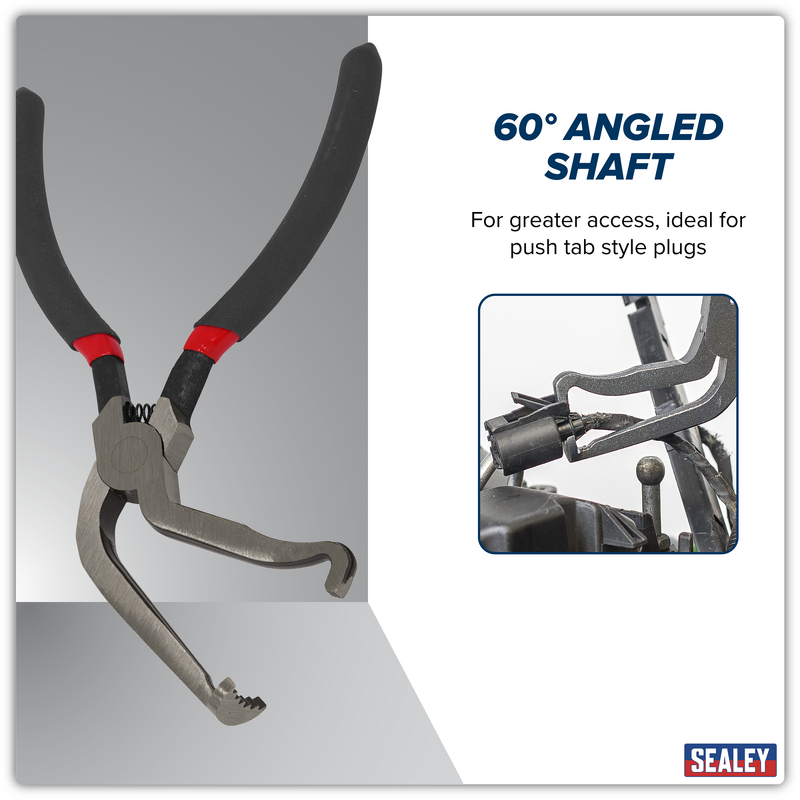 Sealey VS416A Electrical Disconnect Pliers - 60 Angled