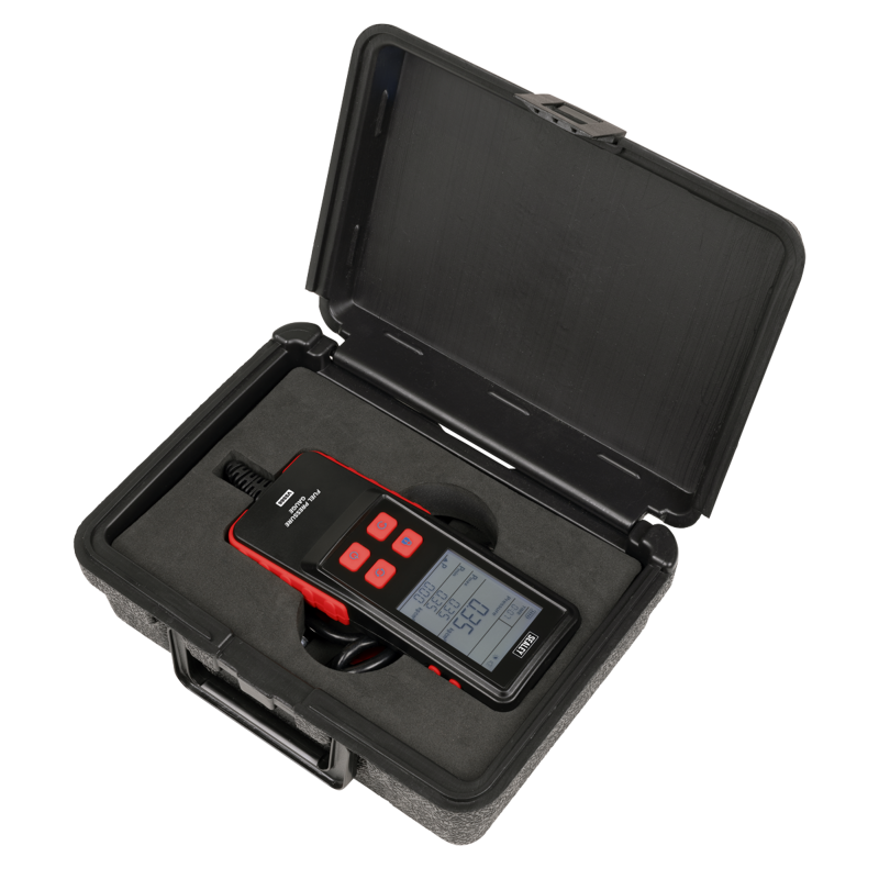 Sealey VS566 Digital Fuel Injection Pressure Test Kit for GDI Fuel Circuits 6pc
