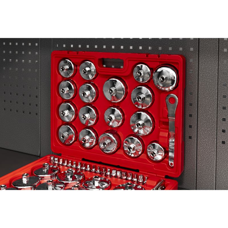 Sealey VS7014 Master Oil Filter Set 58pc