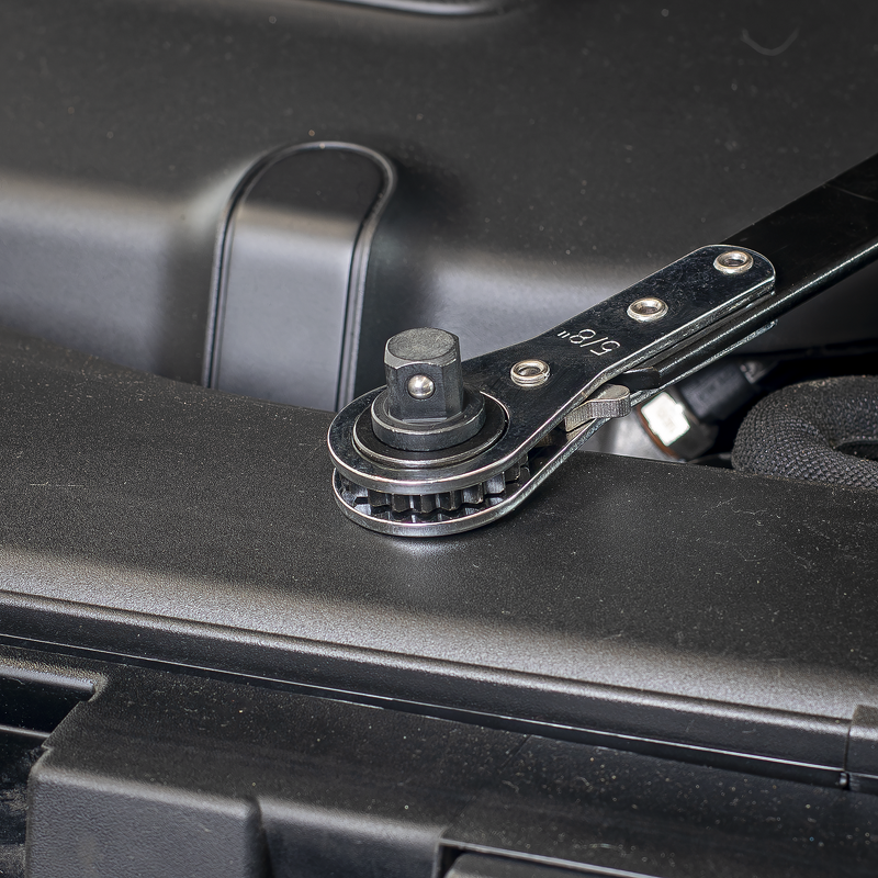 Sealey VS791 Extended Reach Ratchet Action Auxiliary Belt Tension Tool Kit