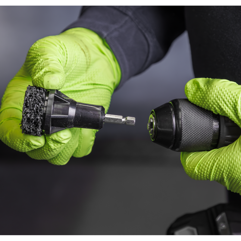 Sealey VS8005 Stud Hub Cleaner Set 6pc