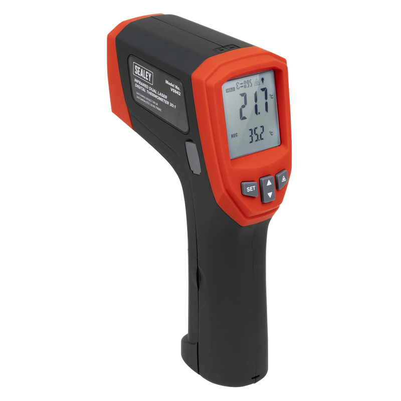 Sealey VS942 Infrared Dual Laser Digital Thermometer 301
