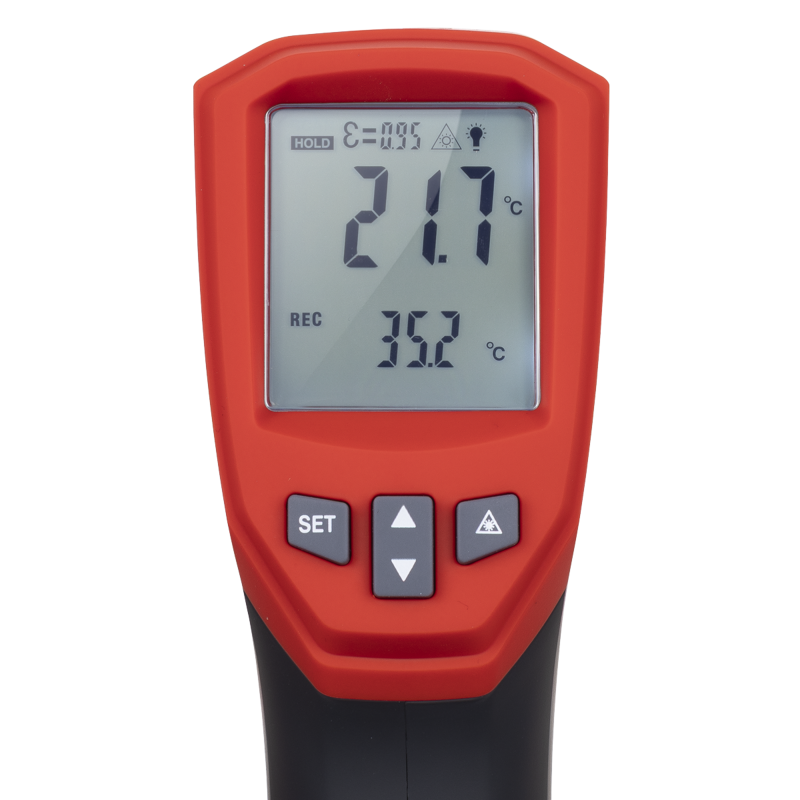 Sealey VS942 Infrared Dual Laser Digital Thermometer 301