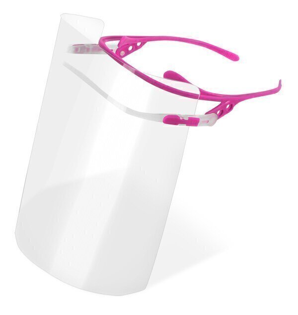 Visor Frame Inc 10 Visors  Pink Box Of 10 