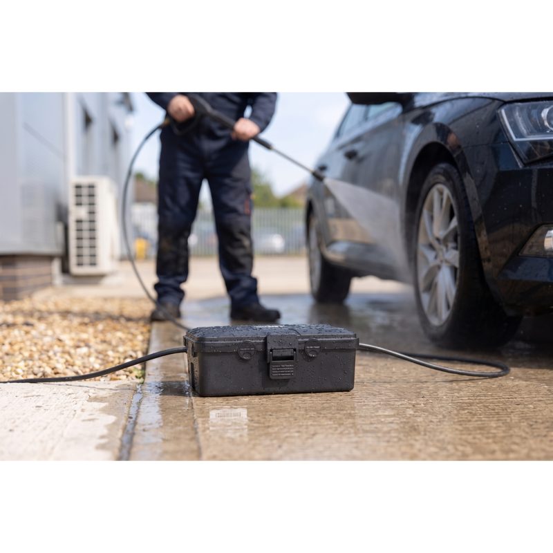 Sealey WBE3 Weatherproof Electrical Protection Box - Medium