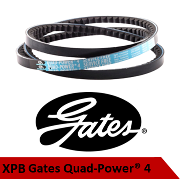 XPB1700 / 5VX674 Gates Quadpower 4 Cogged V Belt